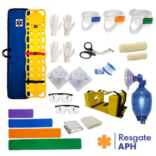 kit-cipa-prancha-polietileno-completo-capa-azul-reanimador-manual-pvc-ambu-imobilizador-de-cabeça